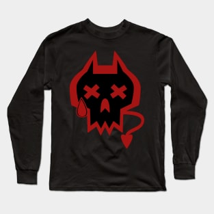 DEVIL'S SKULL VARIANT 1 Long Sleeve T-Shirt